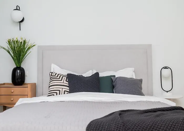 Explore The From Its Center In A Chic Balcony Apartment